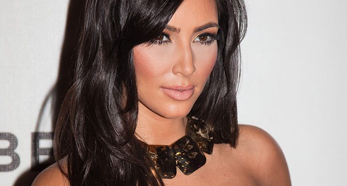 Kim Kardashian Rocks Backless Dress That Exposes Her G-String Thong