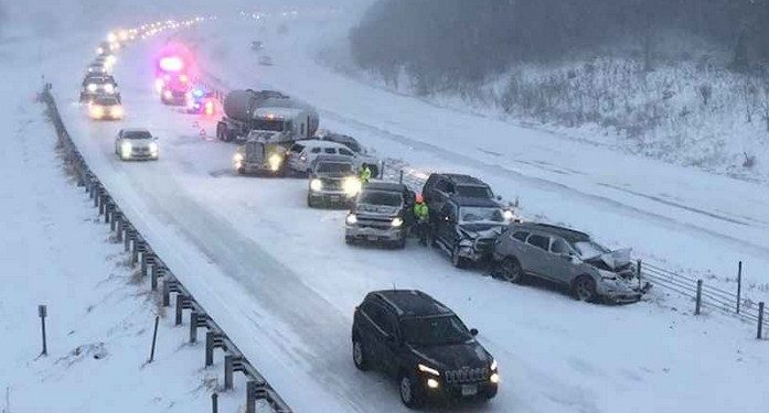 Bad Weather Conditions Disrupt Travel Plans for Minnesota Residents as Blizzard Blows Across State