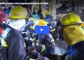 22 Chinese Gold Miners Trapped in Collapsed Mine Send Encouragement Note to Rescuers