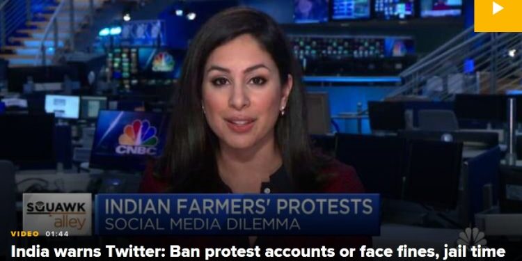 Twitter Bows to Indian Government's Pressures, Blocks Hundreds of Local Accounts